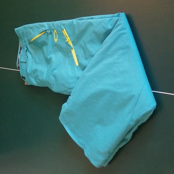 Oakley Light Blue Insulated Snowpants - Picture 3 of 8